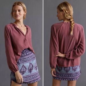 NWT Anthropologie Cloth & Stone Buttondown Blouse | S
